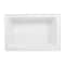 Aqua Eden Alcove Bathtubs, 48 L, 32 W, White, Acrylic VTDE483222L - alternate 3